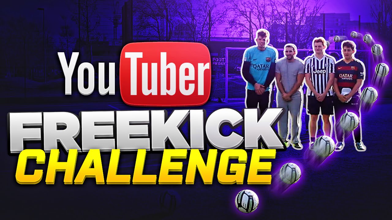 YOUTUBER FREEKICK CHALLENGE!!!