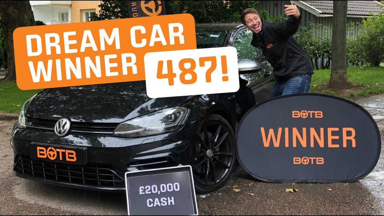 Winner! Week 32 2019 (5th August - 11th August) - Jonas Berggren - Volkswagen Golf R 5dr DSG + &pound;20k