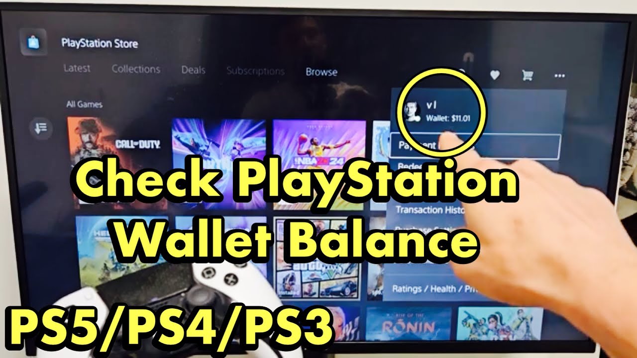 Как проверить баланс вашего кошелька PlayStation (PS5/PS4/PS3)