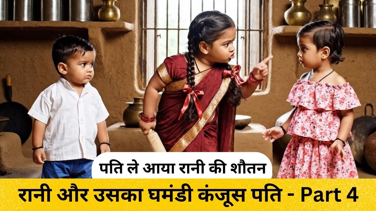 Rani aur Ghamandi Kanjoos Pati 🥵🥵 