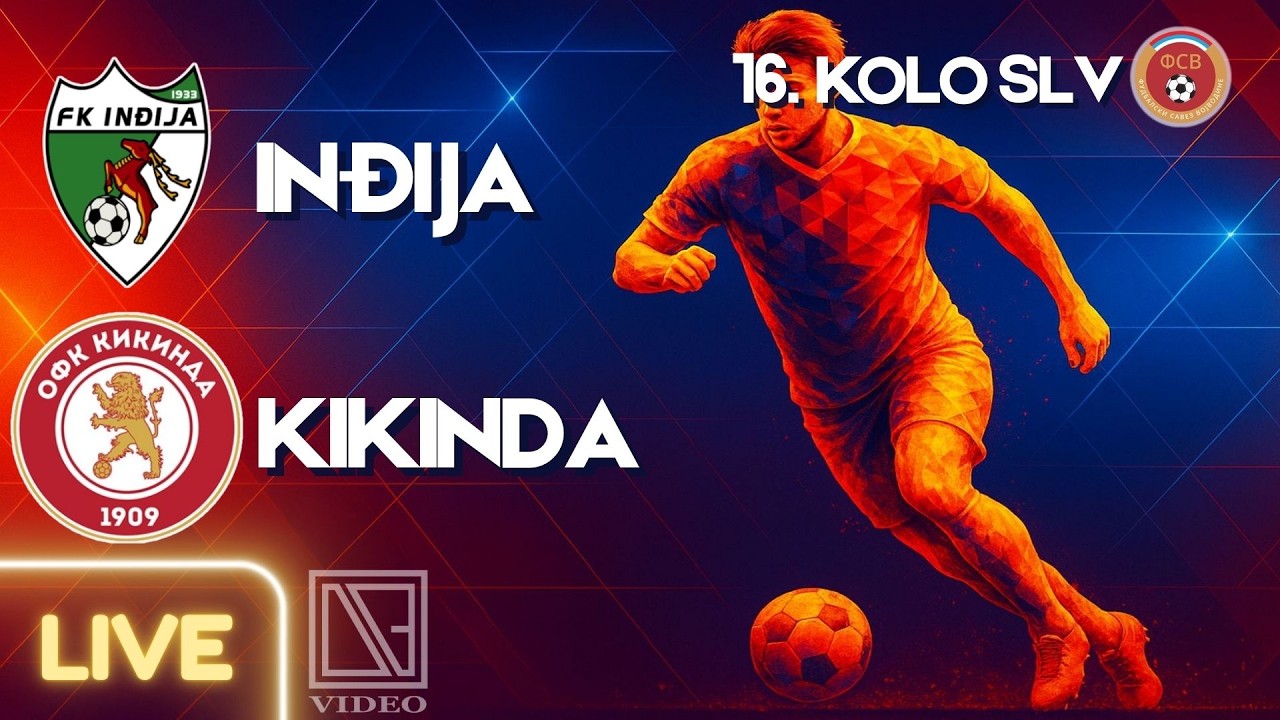 FK INĐIJA Inđija - OFK KIKINDA Kikinda (Full match Livestream) [07.03.2026.]
