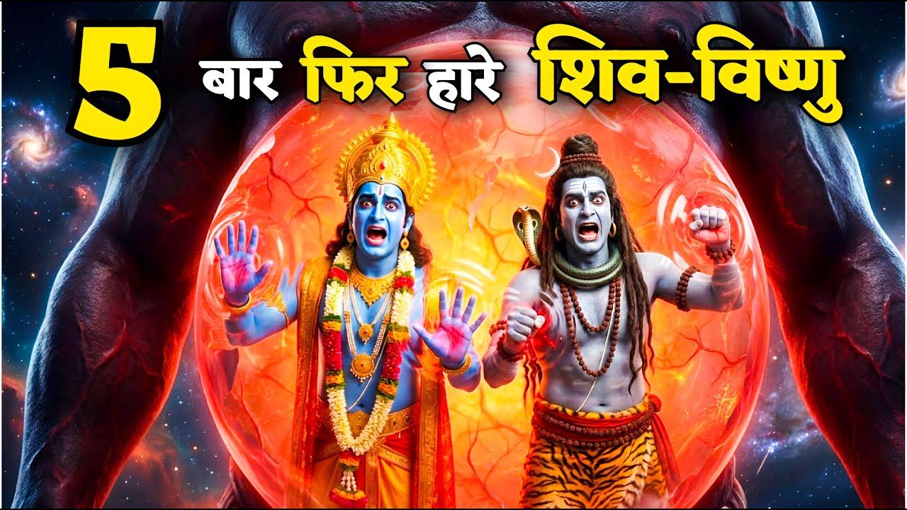 शिव-विष्णु को कैदी किसने बनाया? 😱 5 Times Shiv & Vishnu Were Defeated Again! (Part 2)
