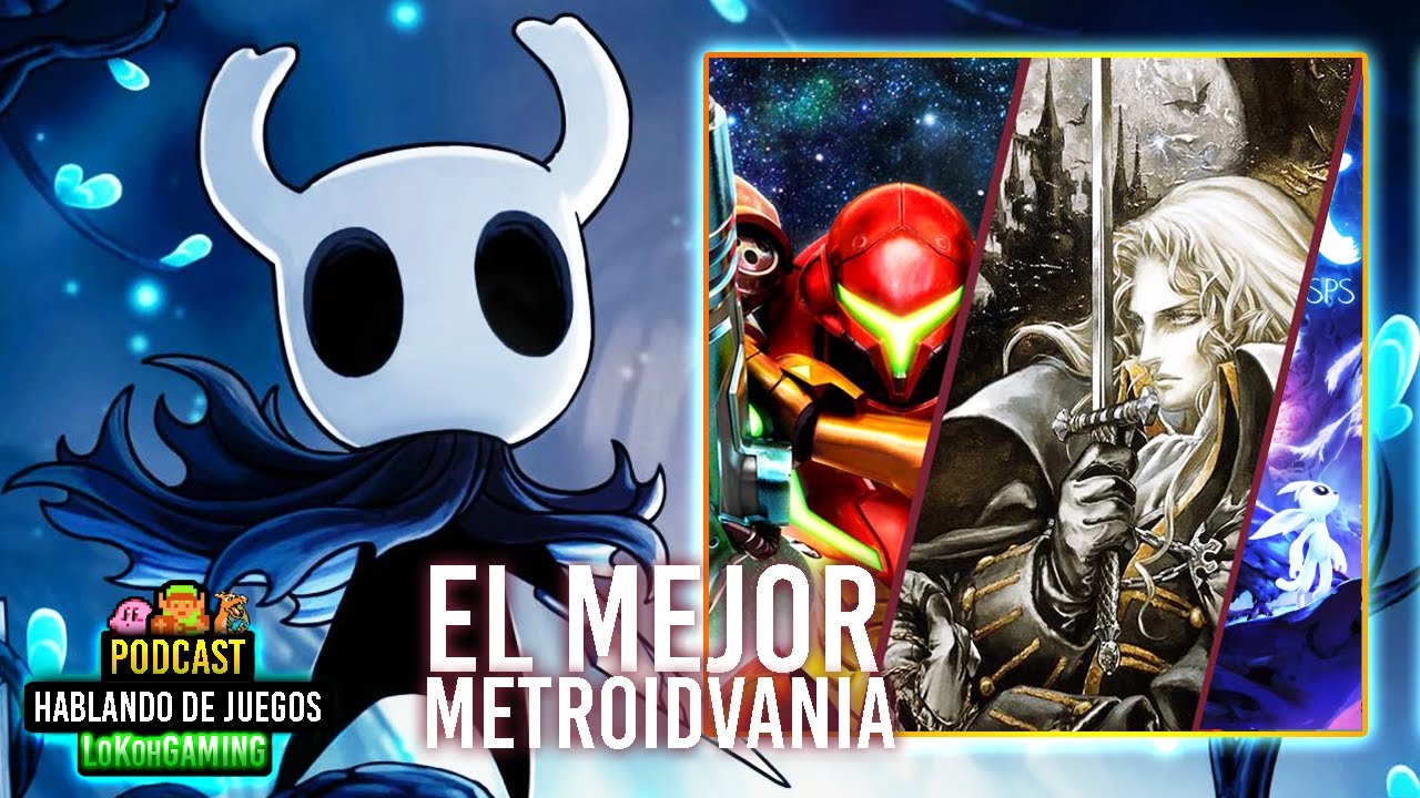 HOLLOW KNIGHT, ¿es el MEJOR METROIDVANIA? L0k0hGaming y Caith hacen su TOP DE JUEGOS