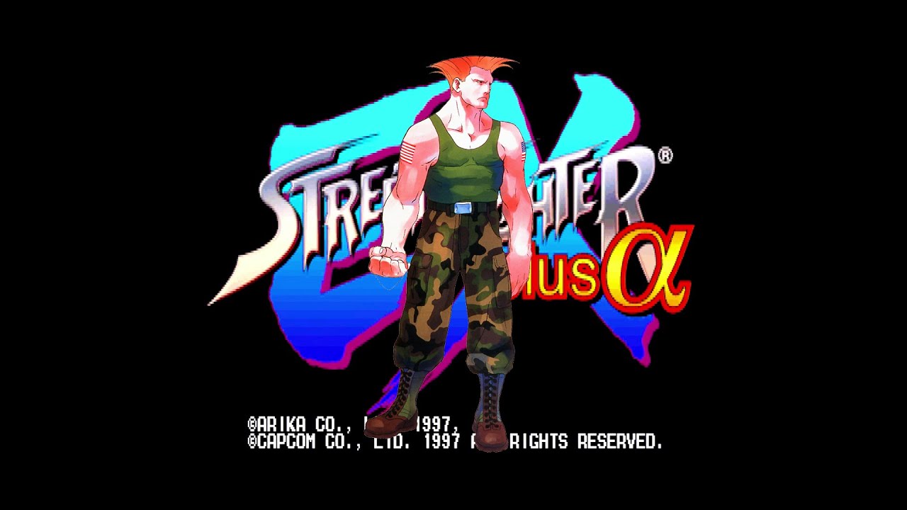 PS GAME【STREET FIGHTER  EX PLUS α】【GUILE】