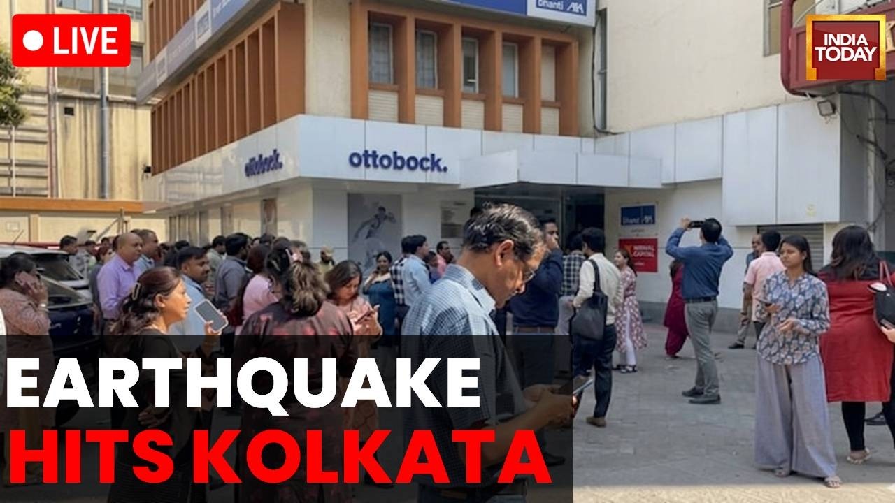 Kolkata Earthquake News LIVE | Earthquake News | 5.4 Magnitude Quake Hits Bangladesh, Tremors in WB