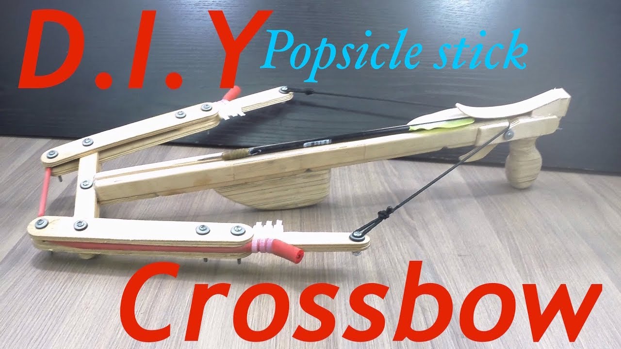 Popsicle Stick Crossbow