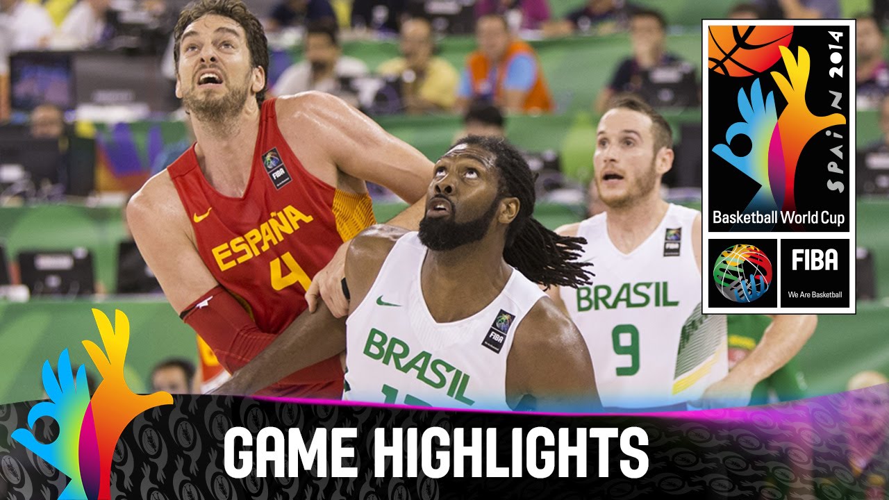 Brazil v Spain - Game Highlights - Group A - 2014 FIBA Basketball World Cup