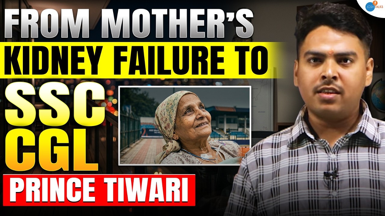 How to Crack SSC CGL without Coaching..| Prince Tiwari | Josh Talks #ssc #ssccgl2026 #sscpreparation