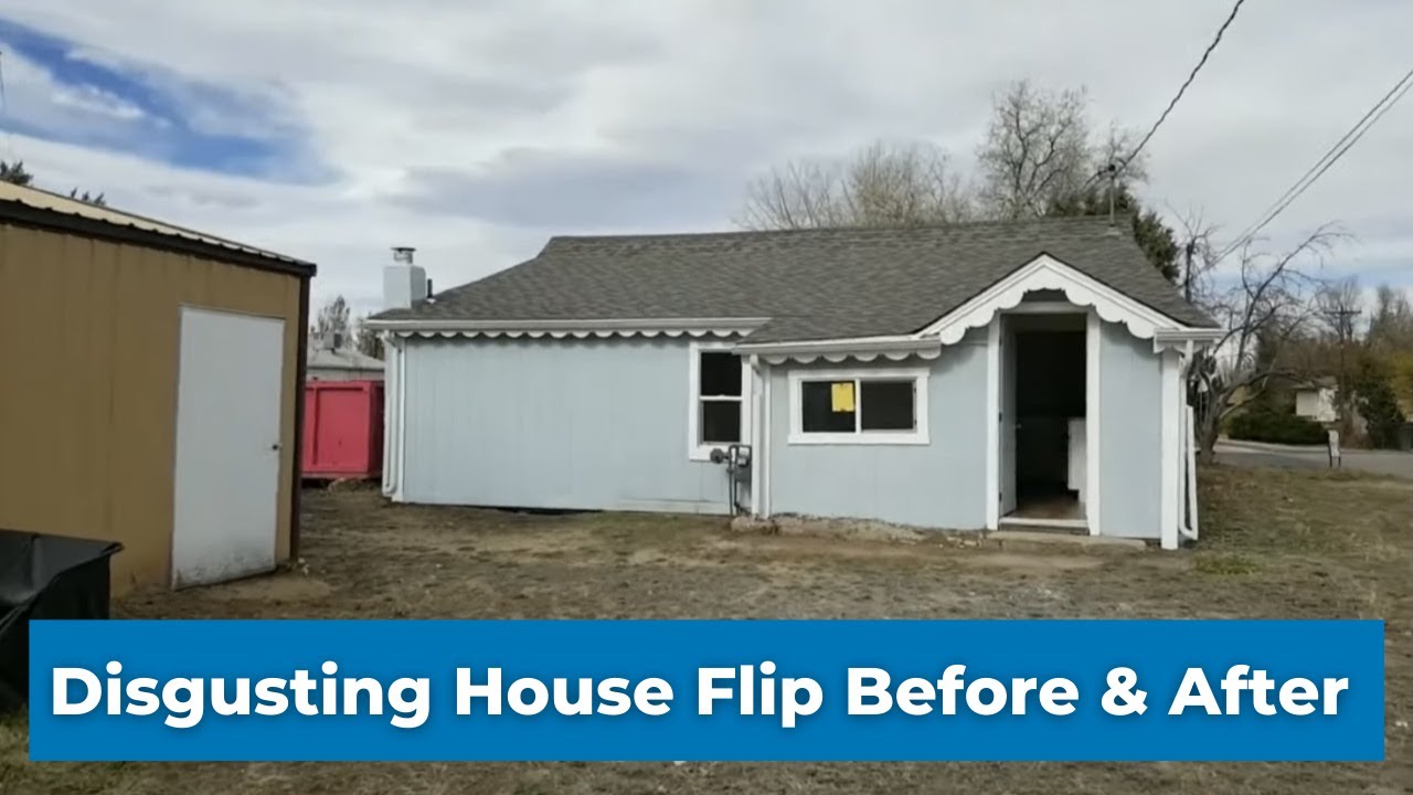 Before and After House Flip on a Disgusting Foreclosure With All the Numbers