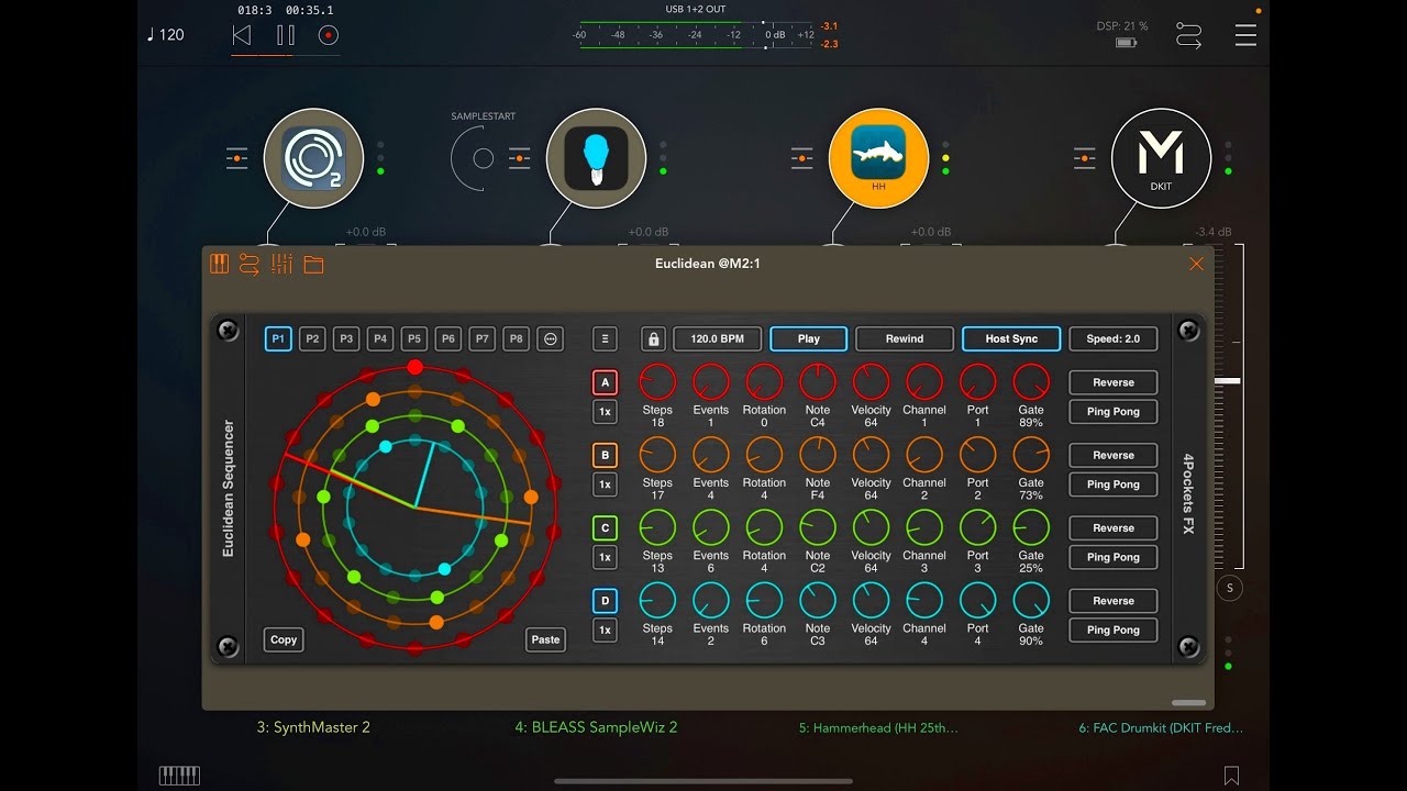 Euclidean Sequencer Tutorial - How To Play & Make Your Own One-Shot Audio Samples