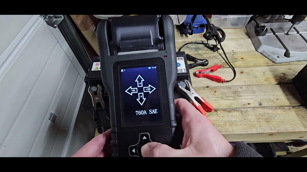 Yuasa GYT250 Battery tester odd results....