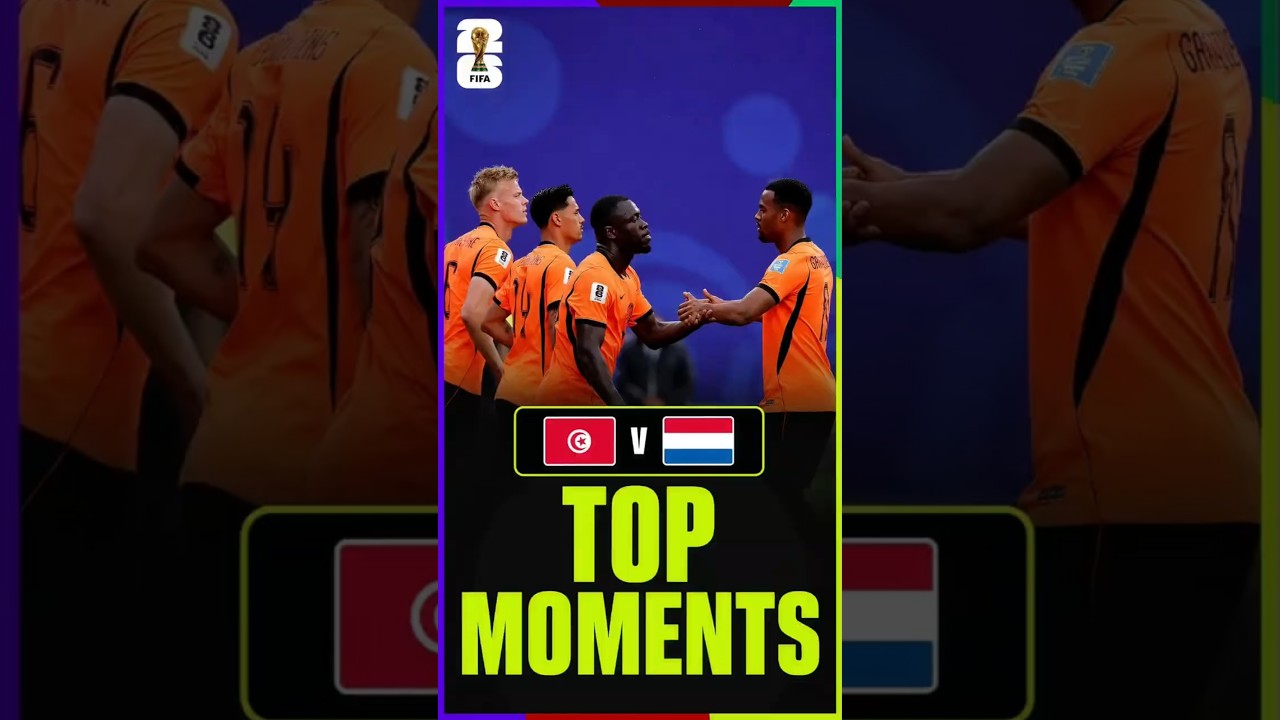 Netherlands DOMINATE Tunisia! 🇳🇱🔥 Full Match Highlights & Top Moments | FIFA World Cup 2026