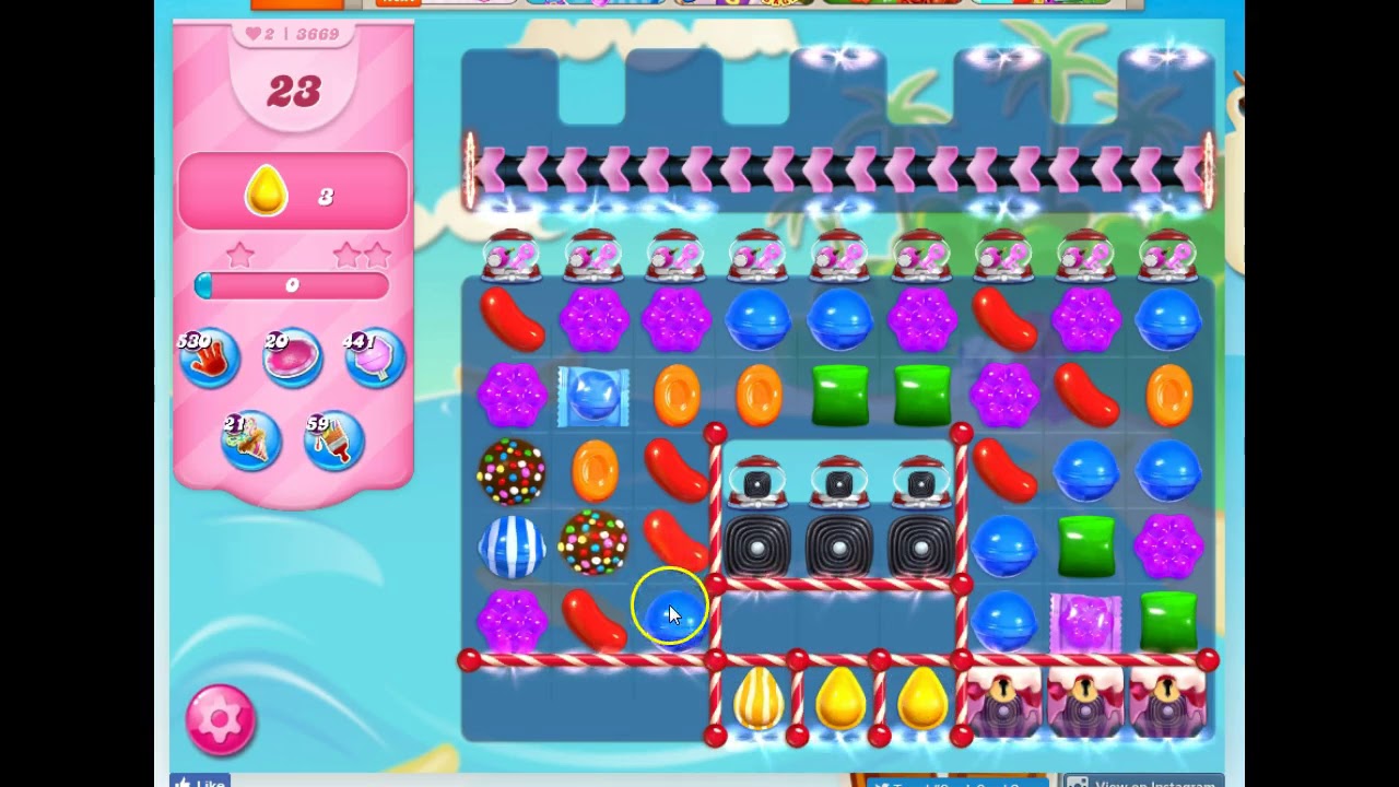GLITCH HUNT...AGAIN! Level 3669 still has problems!!!!!