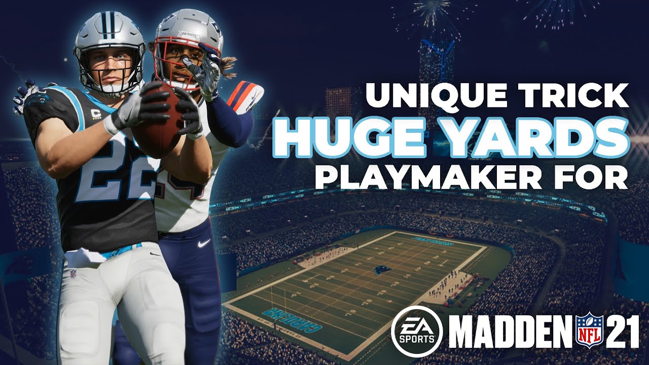 Playmaker Trick for HUGE Yardage vs. Man Coverage | Madden 21