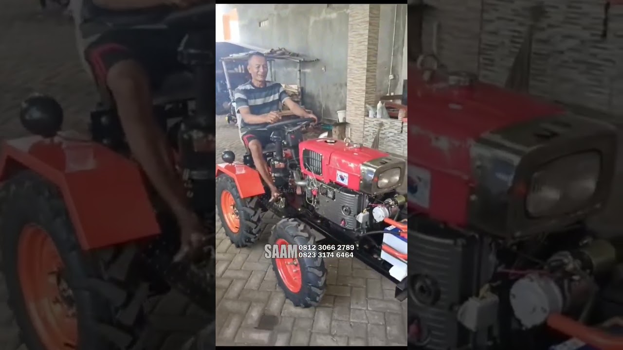 Traktor Mini Roda 4, Mesin 18 HP  #saamjember #traktormini #mekanisasipertanian