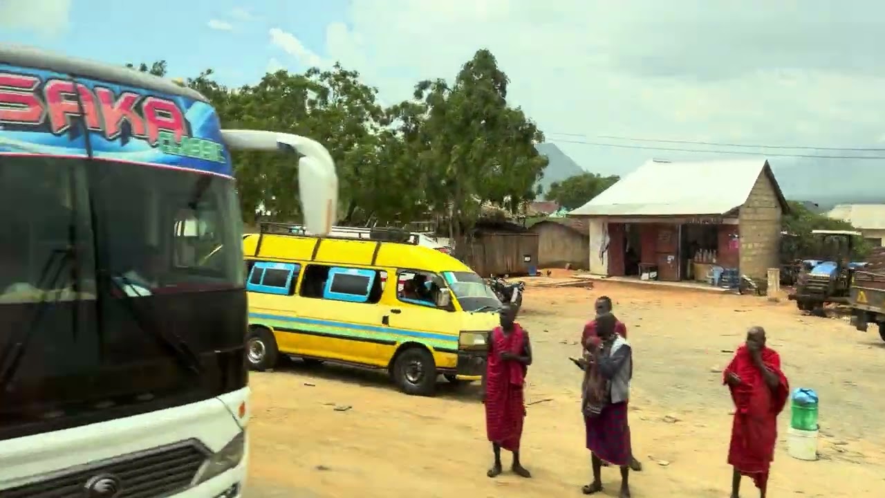Part 2 bus ride from Dar es Salaam to Arusha, TZ 