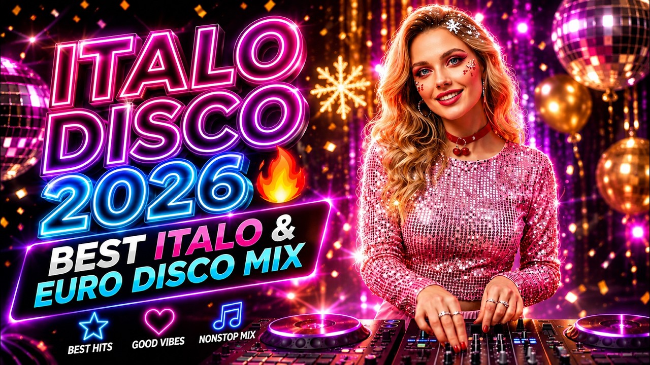 🌴 BEST ITALO DISCO 2026 LIVE ✨ Retro 80s Hits &bull; Eurodance &bull; Synthwave Music Mix