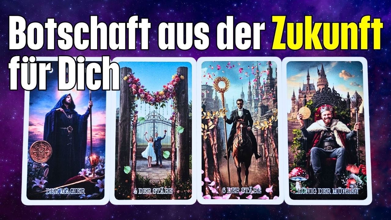 Botschaft für dich aus der Zukunft | Sie wird dich angenehm schockieren |