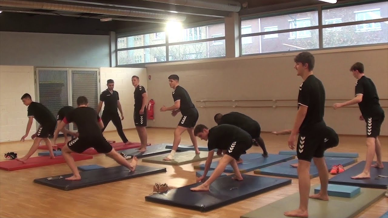 Mobilité de bassin et de hanche - Pôle Espoirs de handball masculins des Hauts de France