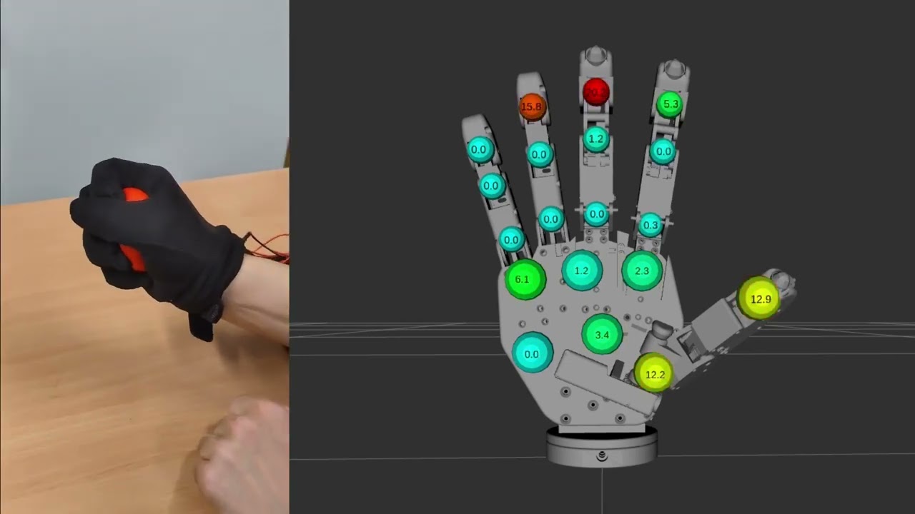 Universal Wearable Haptic Glove for Force MeasurementDuring Object Manipulation