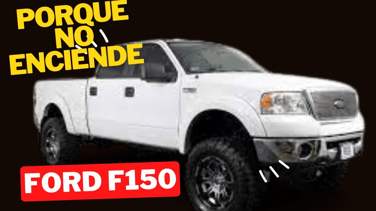 Porque no enciende mi ford F150 SERA POR EL MODULO DE LA BOMBA DE GASOLINA?