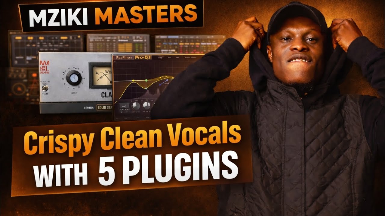 5 Plugins Can save your Vocals | Vocal Rider + CLA 2A| Mziki Masters Podcast 