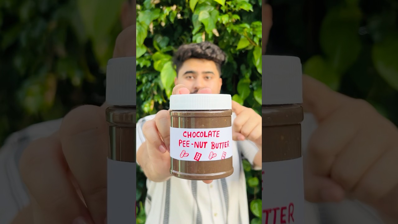 Make chocolate peanut butter at home || Market vs homemade chocolate peanut spread