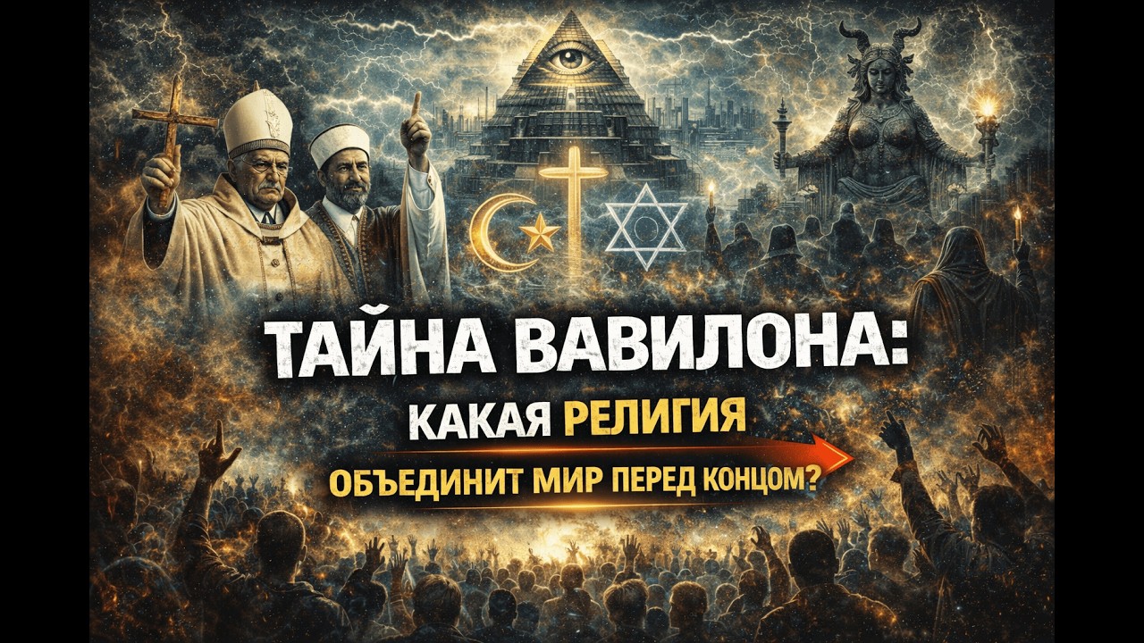 Вавилон возвращается — и он объединит мир под одной маской веры.