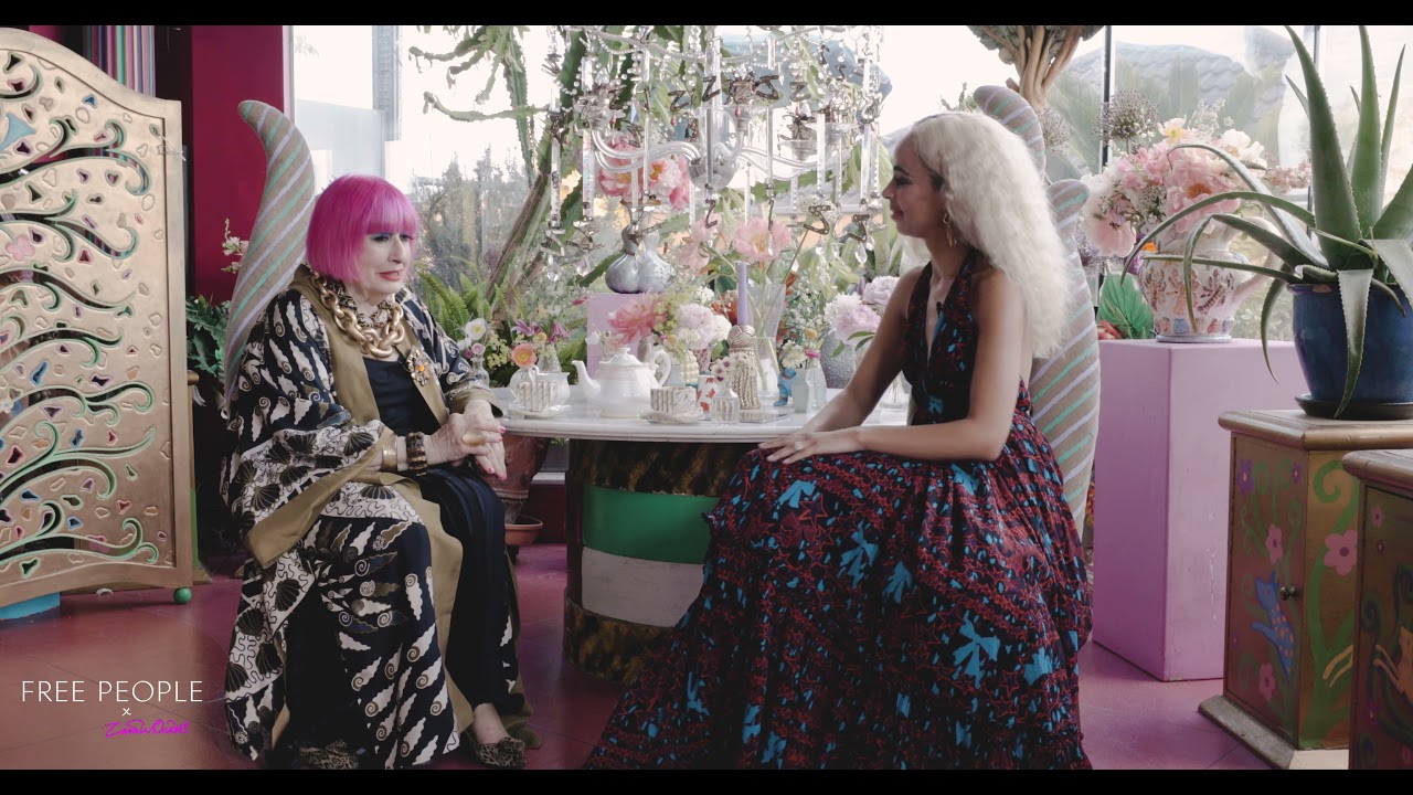 Introducing the Zandra Rhodes x Free People Collection