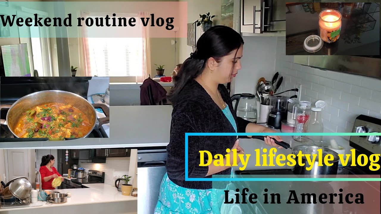 Weekend routine vlog ✨️ in America | Daily lifestyle vlog ✨️ 