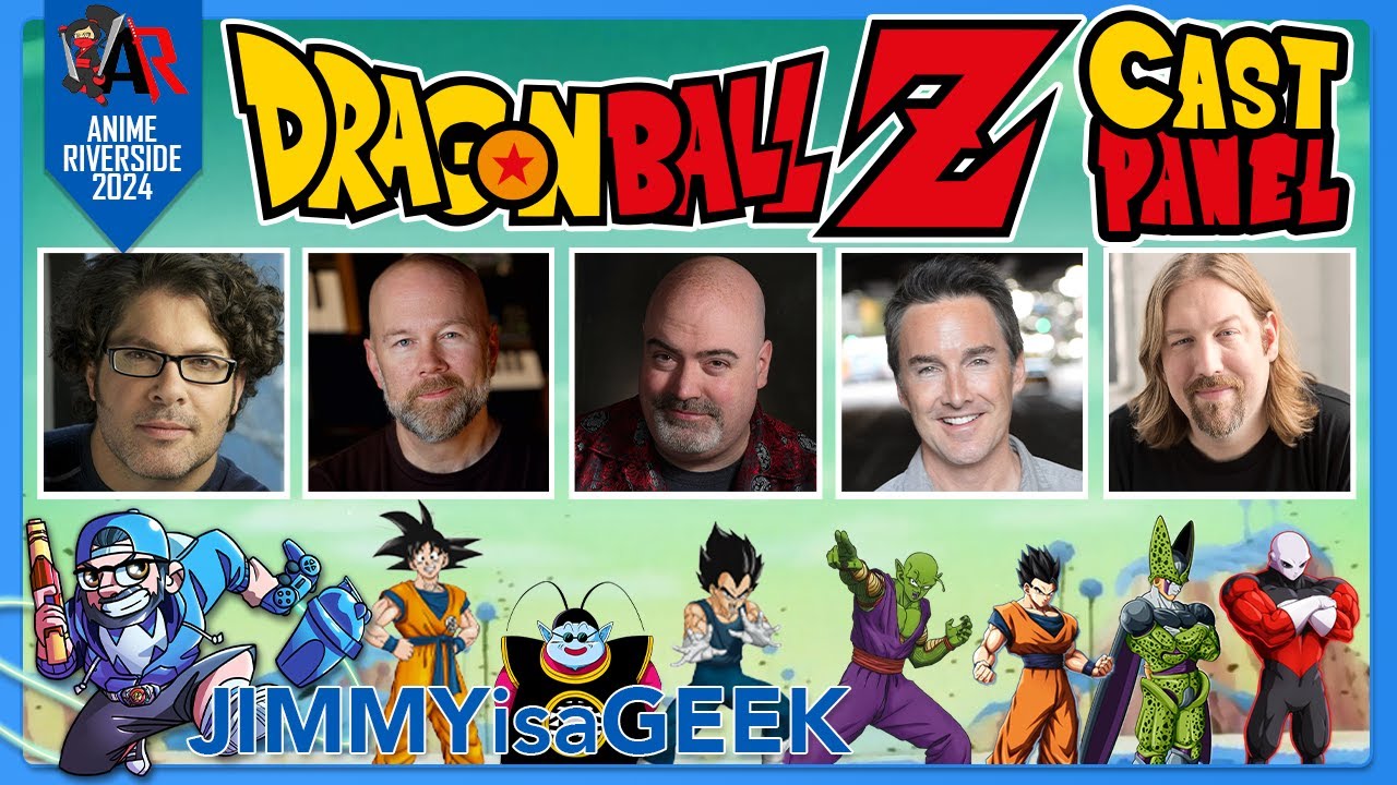 Dragon Ball Z Cast Panel - Anime Riverside 2024 | @JimmyisaGeek