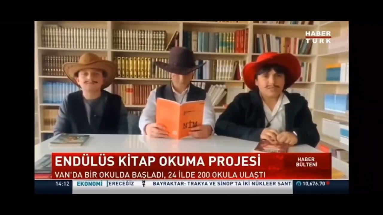 Ulusal Basından Haberler / Habertürk - 2024 (Endülüs Okuma Projesi)