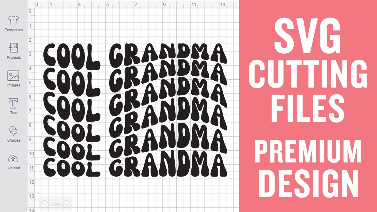 Cool Grandma Svg Cutting Files for Cricut Silhouette Premium cut SVG