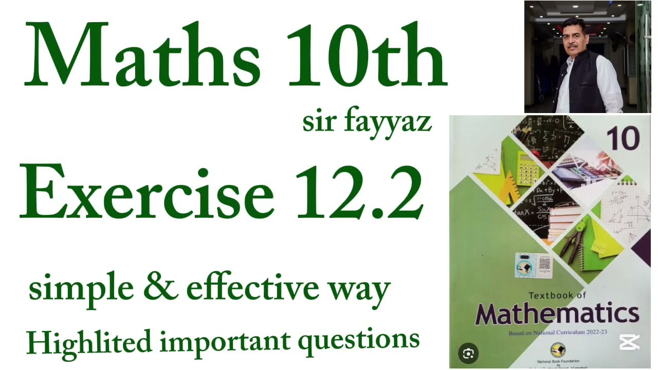 Maths class 10th | exercise 12.2 | NBF | ex 12.2 | unit 12 | Basic statistics | sir fayyaz