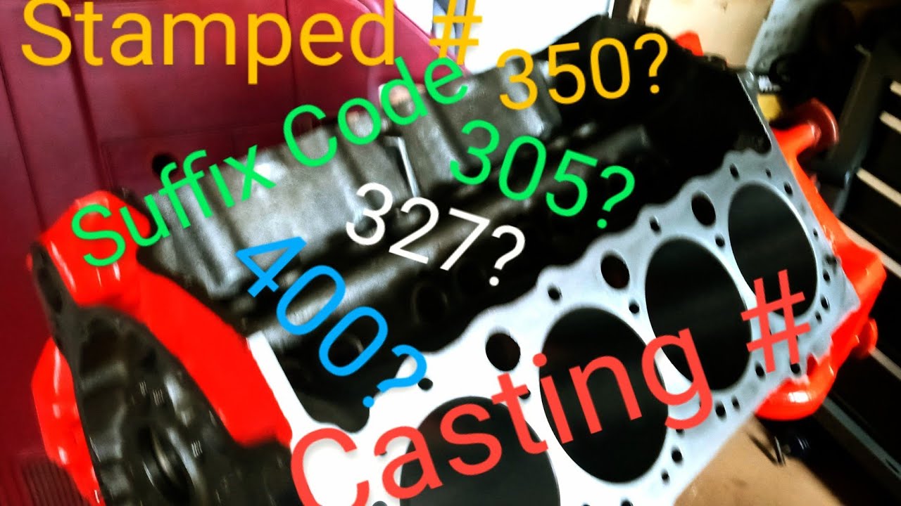 How to identify a SBC...#chevrolet #sbc