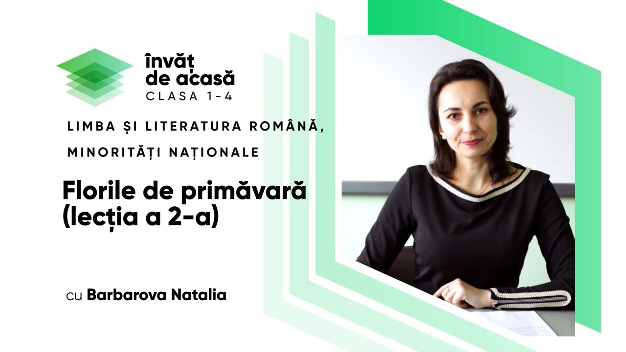 Limba și literatura română; cl. a III-a Florile de primăvară lecția a 2-a