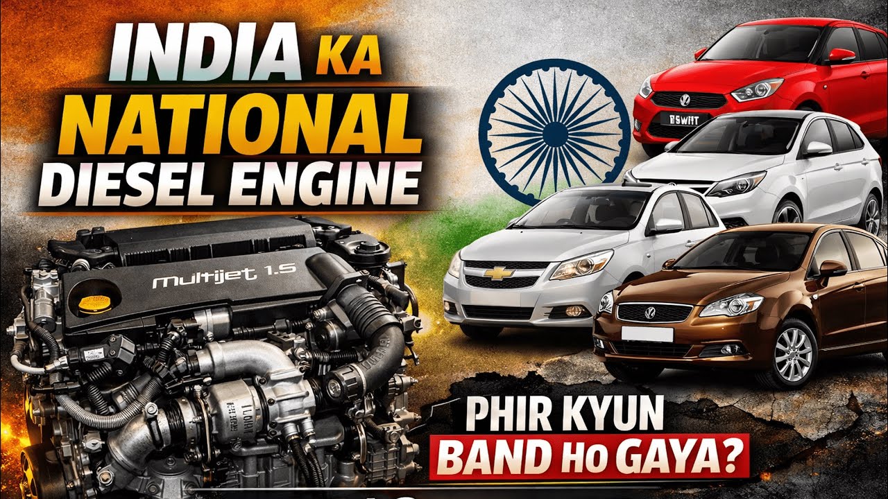 India Ka National Diesel Engine 🇮🇳 | Fiat 1.3 Multijet Ki Rise & Fall Story