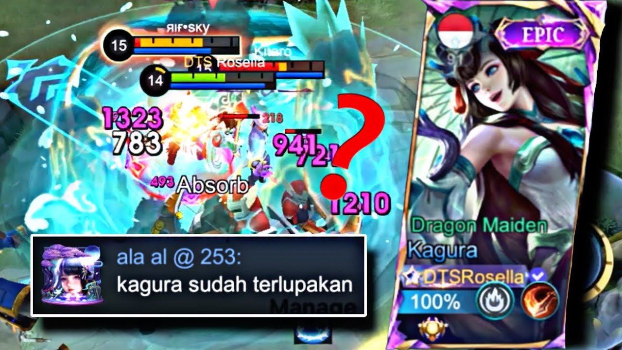 KAGURA GW MEMBANTAI GINI DI BILANG TERLUPAKAN MULU WELL 👏🏻