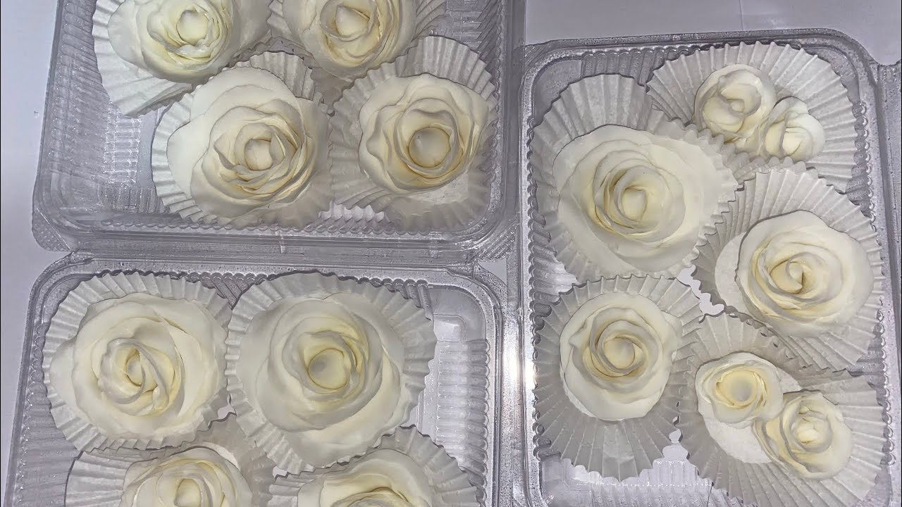 Sugar Flower(Super Easy , Step by Step)