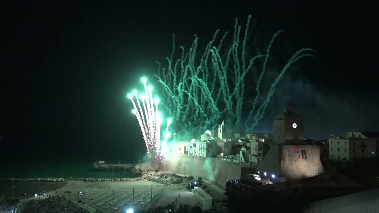 INCENDIO DEL CASTELLO: TERMOLI 15 AGOSTO 2022