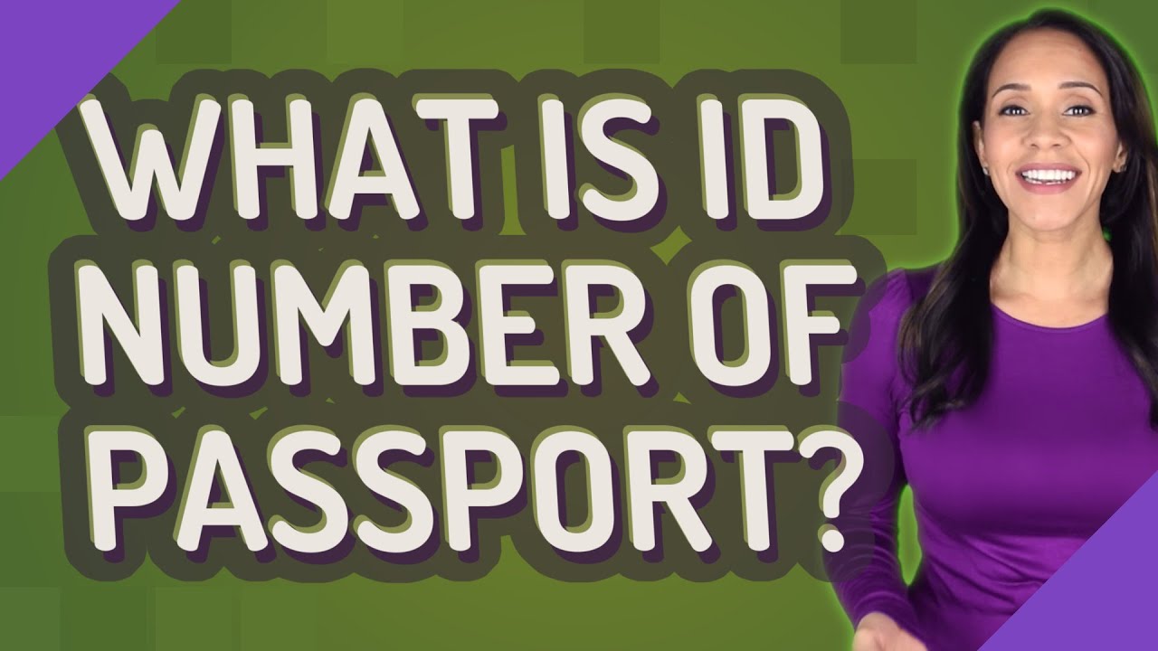 What is ID number of passport?