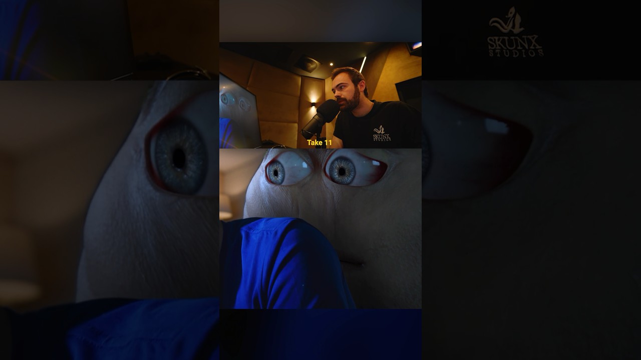 Pou wanted me to take care of him&hellip; voice acting sessions!