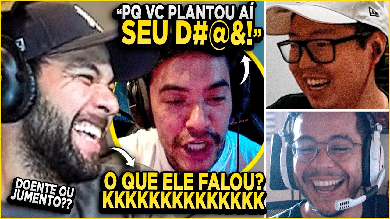 ESSA LOBBY &Eacute; MUITO ALASTRO kkkkkkk 🤣 (Gaules, Nak, Michel, Liminha, Steel...) #215