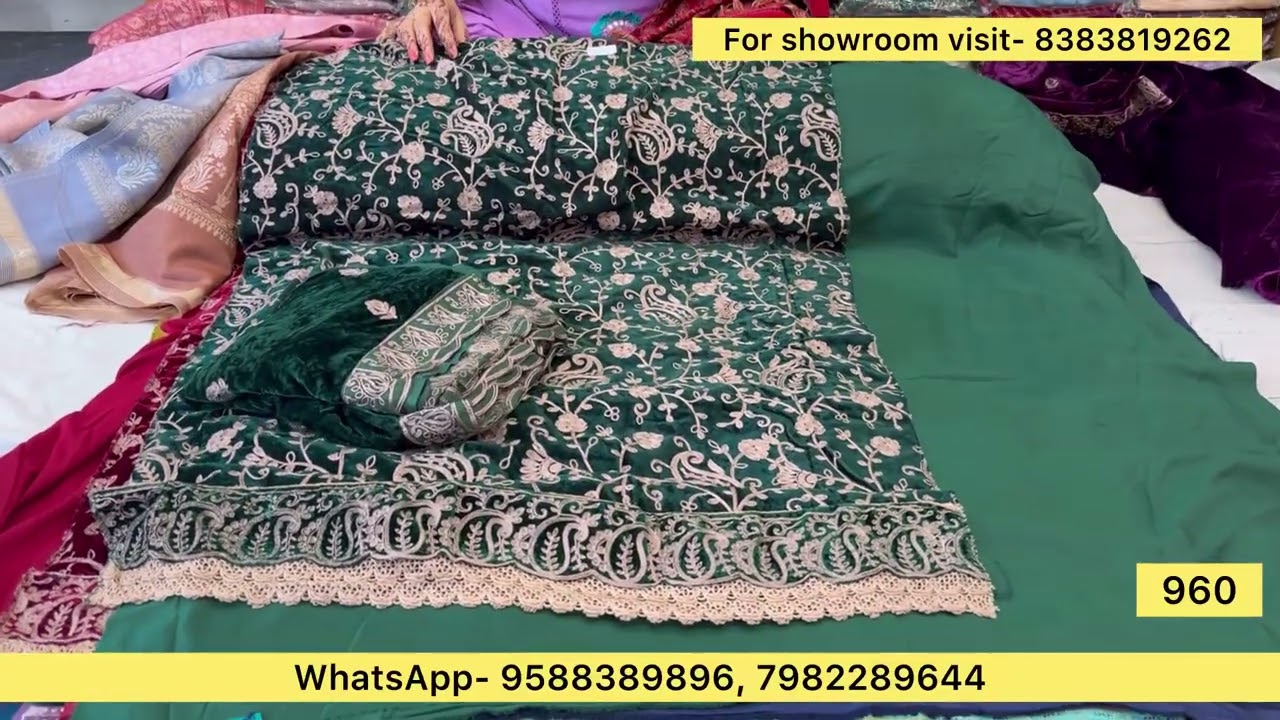 Wedding season ke liye special velvet ke suit ॥ 335 rs se Garam suit ki starting