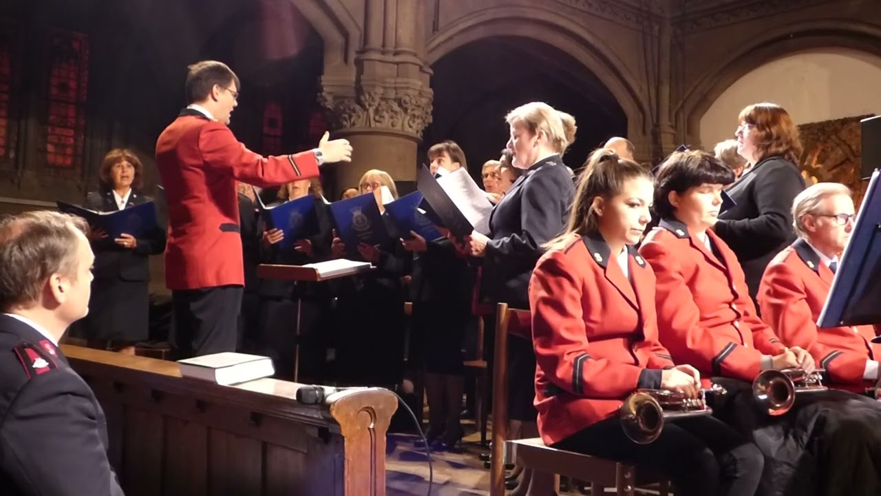 I am praying (Fanny Crosby, Lenonard Ballantine) Salvation Army Songsters Basel 1