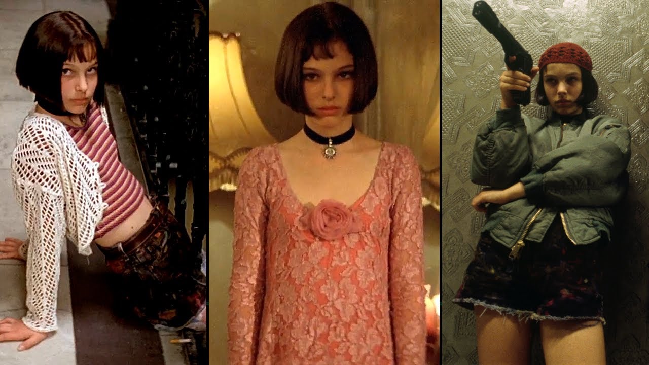 All of Natalie Portman's outfits (as Mathilda) in Léon the Professional (1994)