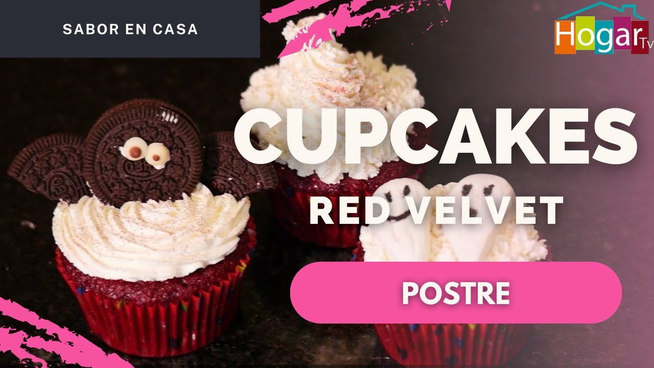 Cupcakes de red velvet - HogarTv producido por Juan Gonzalo Angel Restrepo