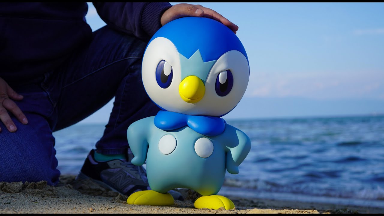 【粘土】等身大のドヤったポッチャマ作ってみた（ドヤッチャマ ）Making Piplup「Life-size」【ポケモン】/ Pok&eacute;mon Clay Art / pokemon Resin