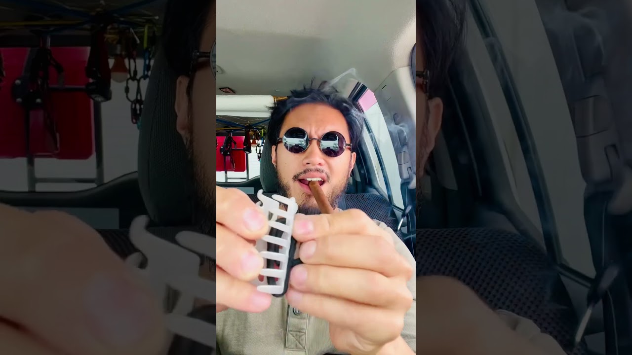 CIGAR HOLDER!!!! #cigartime #lifehacks #cigarlife #cigartips #cigartricks #campinghacks #cigars