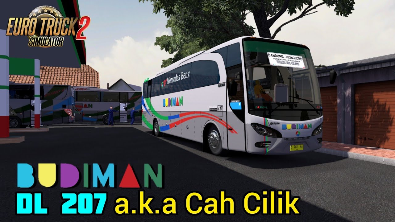Artisnya Bus CIMAHI | Trip Report Bersama Bus BUDIMAN DL207 a.k.a Cah Cilik | ETS 2 INDONESIA